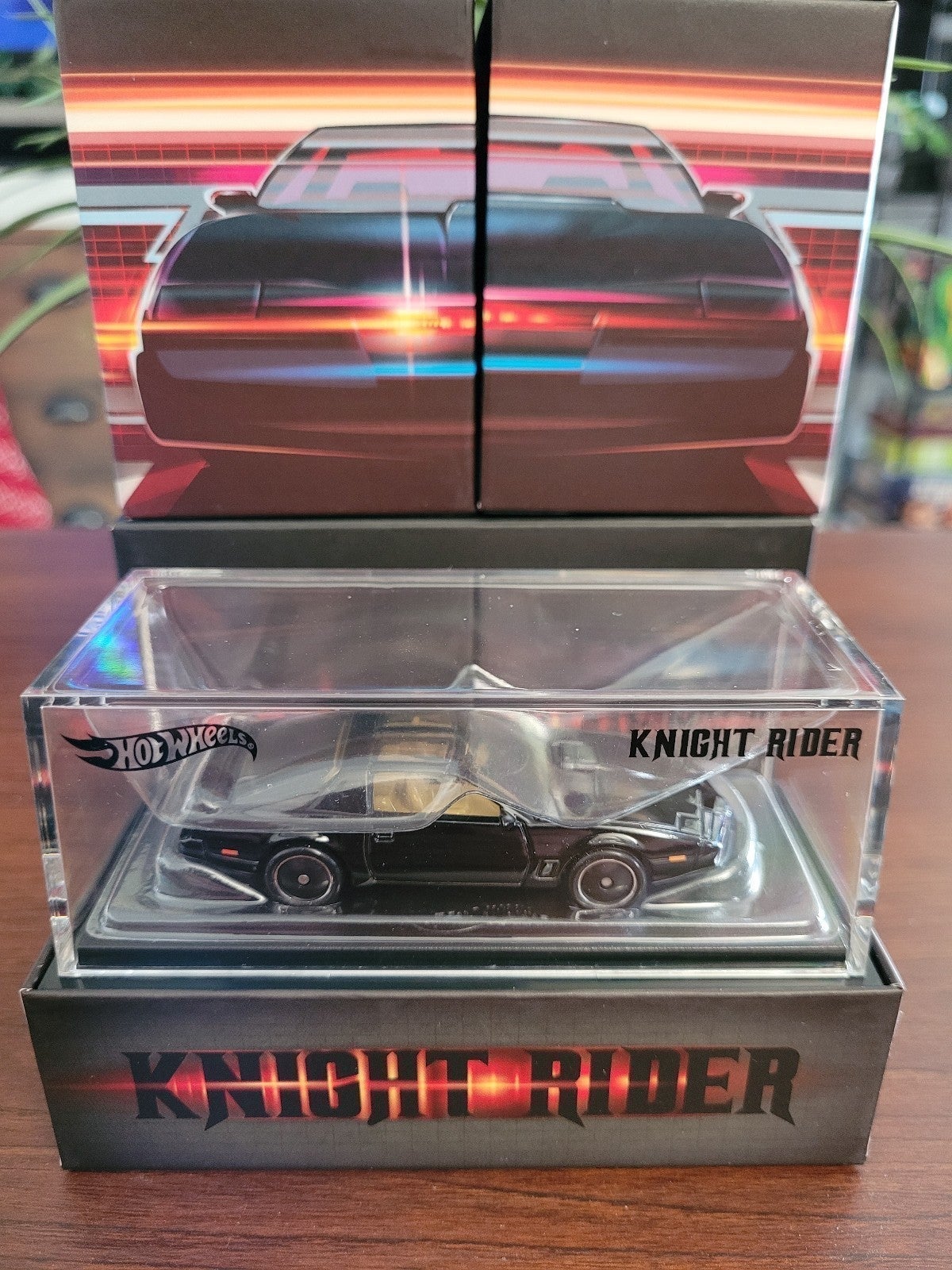 Mattel Hot Wheels Knight Rider K.I.T.T. LED 2022 SDCC Exclusive Limited Edition