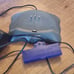Vtech v smile lot, console, 10 games, car adapter, case and powerpack system