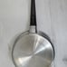 Vintage West Bend Dura-gleam Pot/Pan Set of 3 MCM Brown Handles 3 Ply Stainless