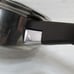 Vintage West Bend Dura-gleam Pot/Pan Set of 3 MCM Brown Handles 3 Ply Stainless