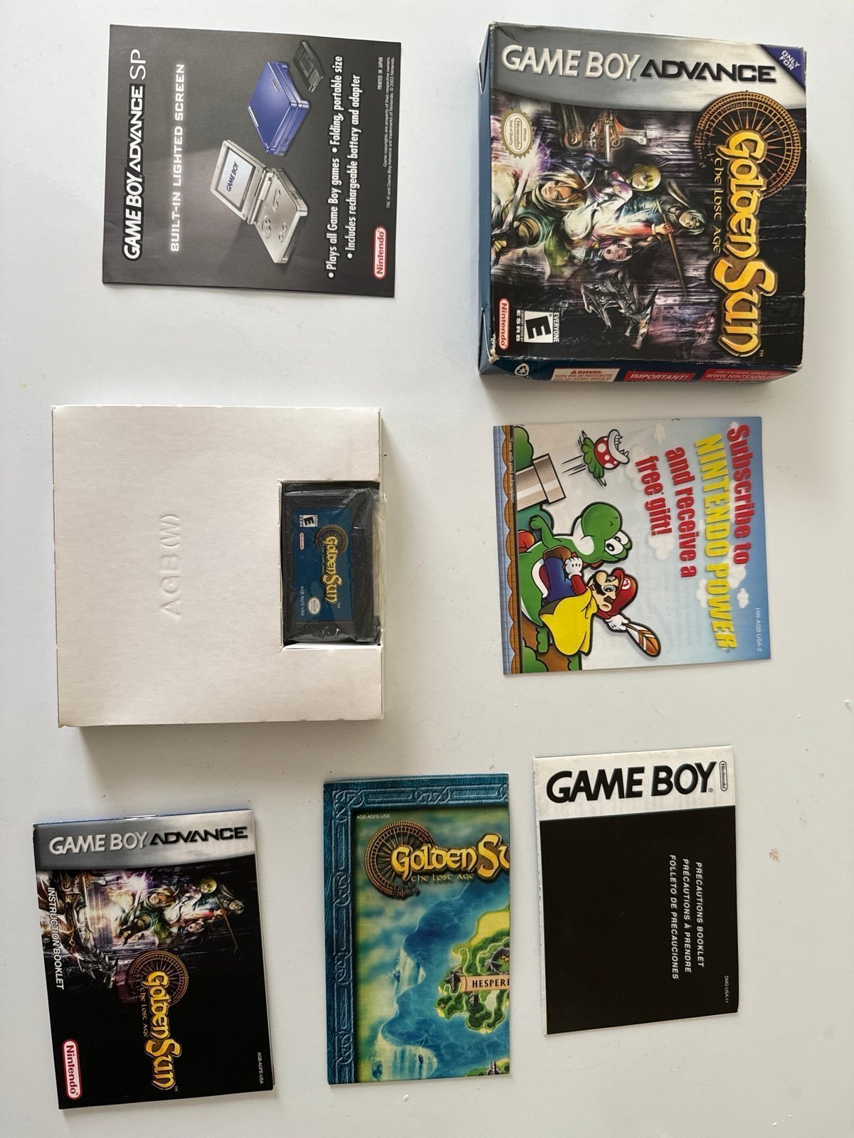 Golden Sun: The Lost Age (Game Boy Advance, 2003) Authentic