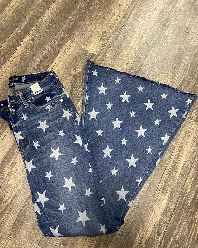 Bell bottom jeans