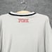 PINK Victoria's Secret Womens Sweater Gray XS IU Hoosiers Embroidered Big Logo