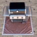 New & Sealed Fireside Outdoor Ember Mat 68 x 60 Fire Pit & Grill Mat, MSRP 70