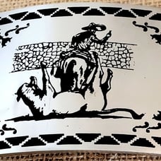 HEBILLA CHARRA VAQUERA COLEADERO RODEO H