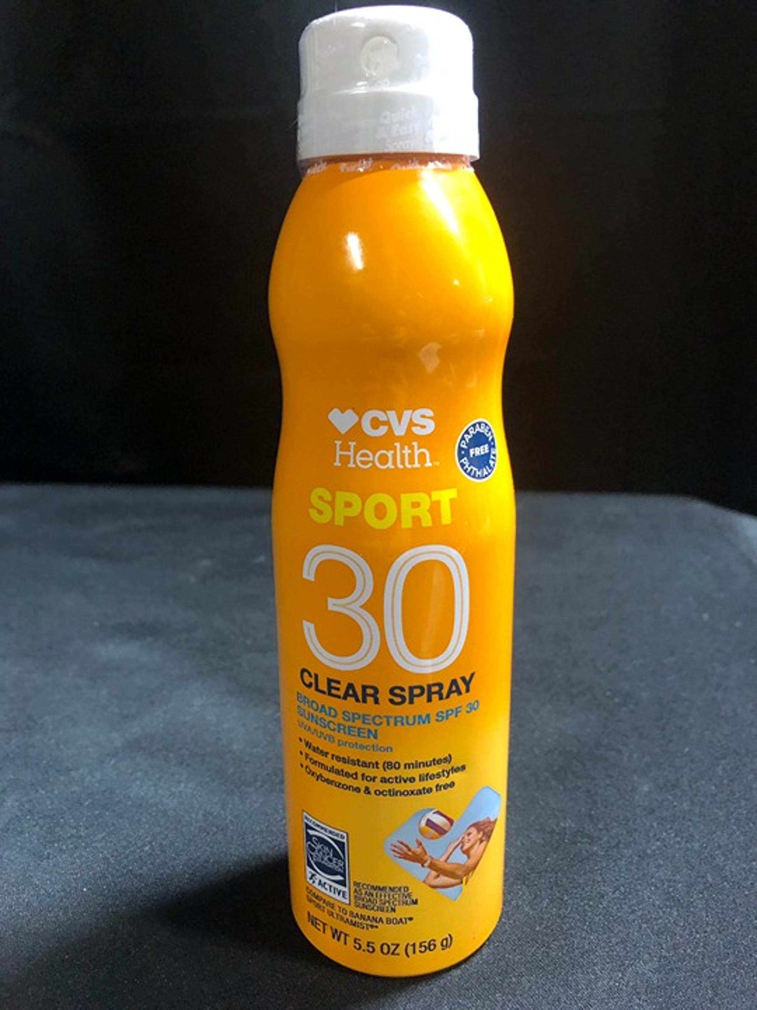 CVS Health Sport SPF 30 Clear Spray Value Size (5.5oz/156g) New, Sealed