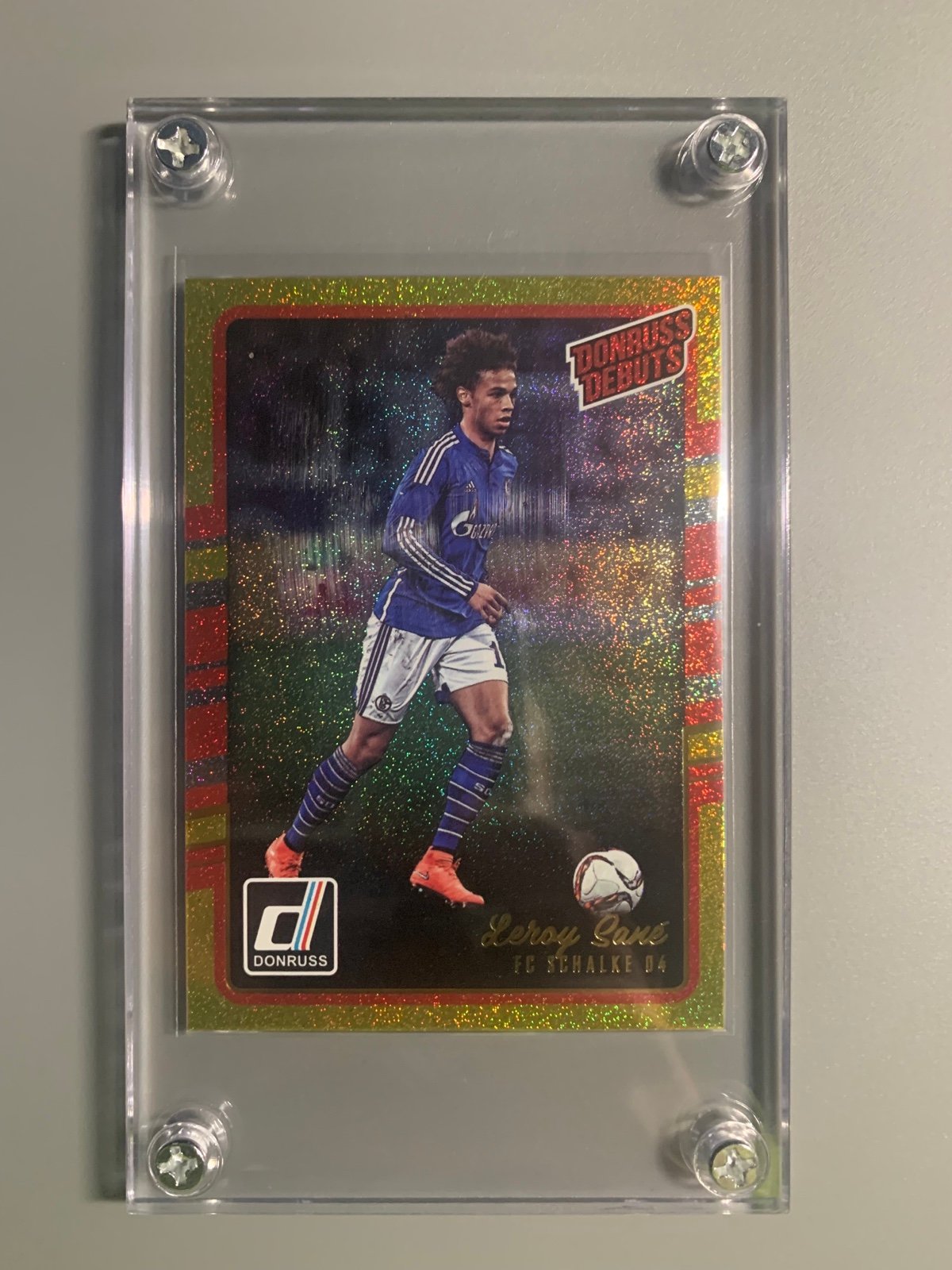 Leroy Sane soccer card