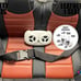 Mercedes Benz Ride On Car with built-in MP4 Player, LED wheels - Silver