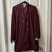 Burgundy Hoodie Dress