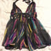 rainbow butterfly top