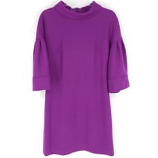 Per Se 3/4 Sleeve Wool Dress Orchid 4