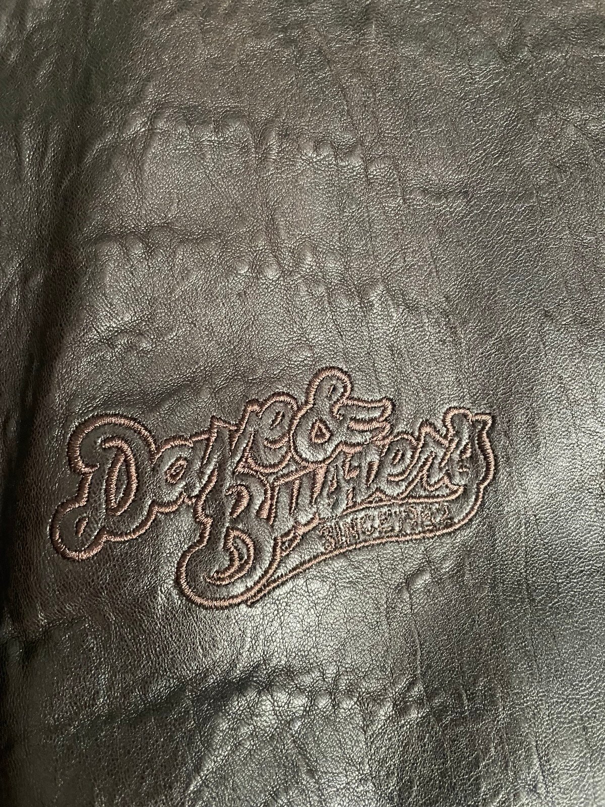 Dave and Busters Bomber Leather Jacket