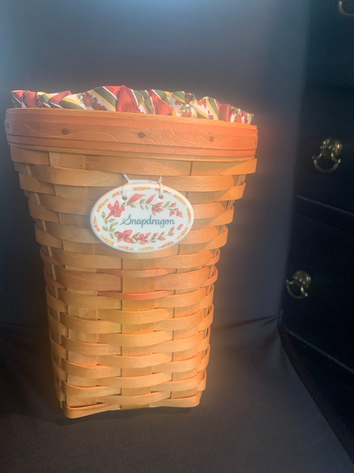 Longaberger Snapdragon Combo