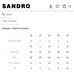 Sandro Paris Embroidered Jeans