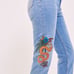 Sandro Paris Embroidered Jeans