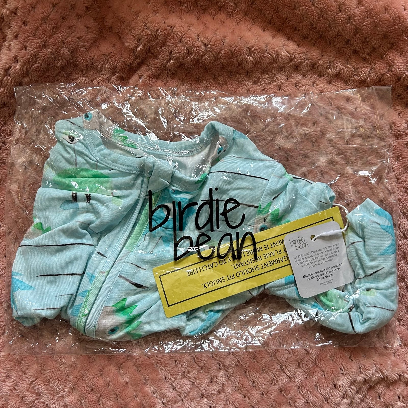 Birdie Bean Monster Zippy NWT