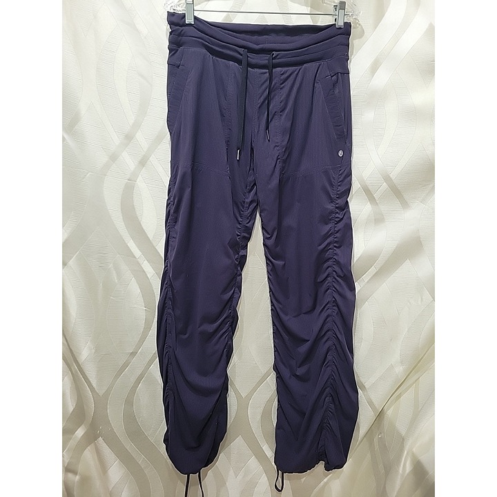Lululemon Dance Studio Midnight Navy Blue Slouchy Adjustable Lined Jogger Pant