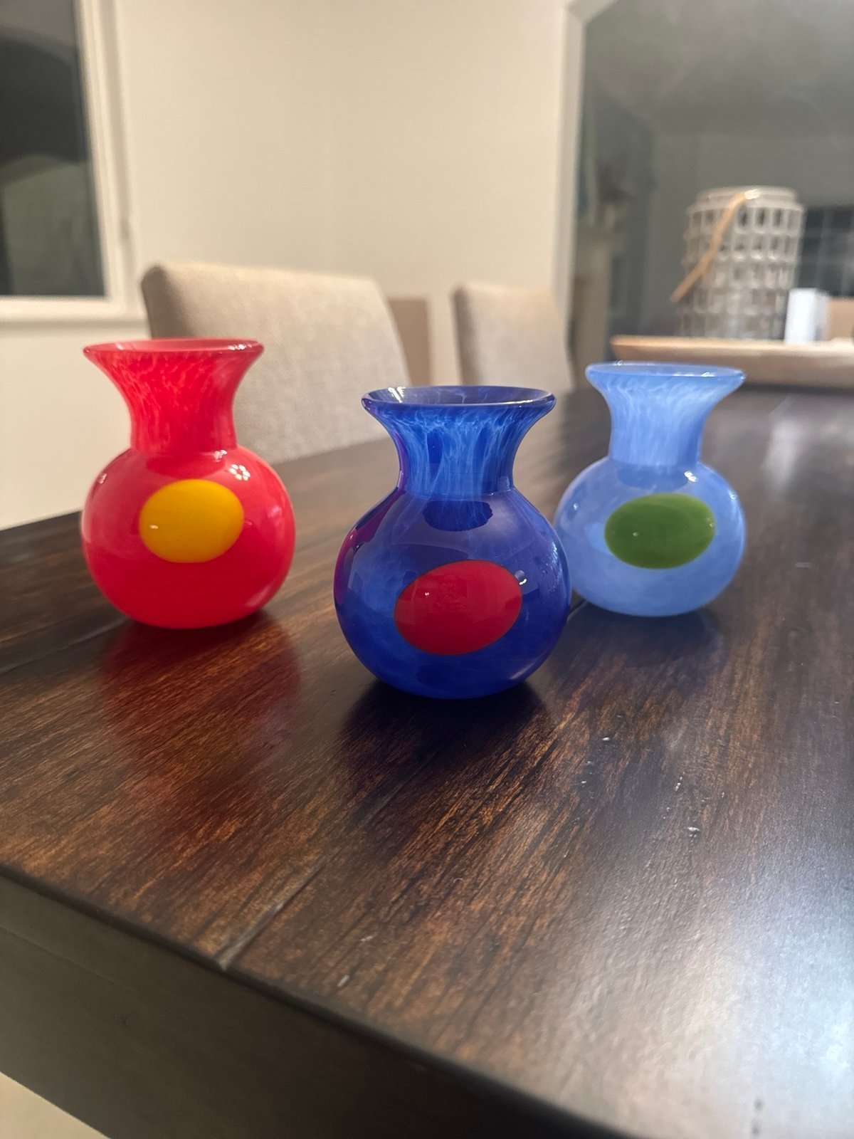 Glass vases