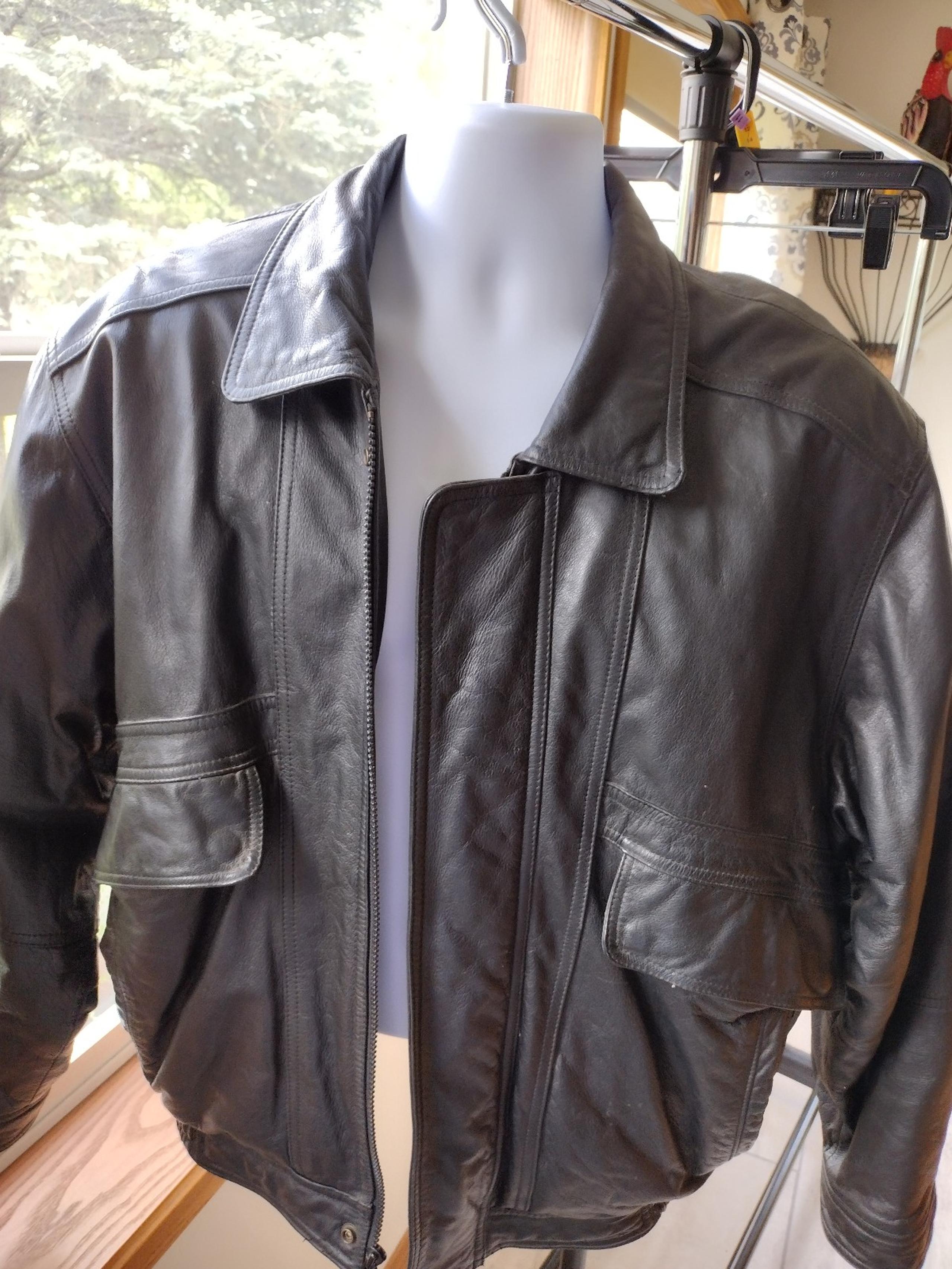 Men's Architect Leather jacket size Medium