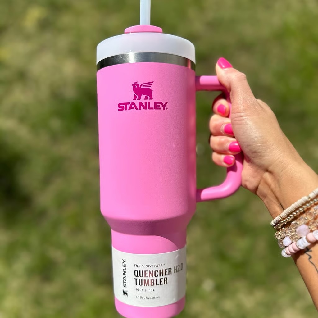 Stanley Peony 40 Oz Tumbler Pink