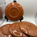 Vintage Stangl Pottery 6 Bread Plates Set of 4 Thistle Design