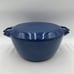 Copco Denmark Lidded Casserole Dish Pot D3 Blue Enamel Cast Iron Vintage