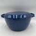 Copco Denmark Lidded Casserole Dish Pot D3 Blue Enamel Cast Iron Vintage