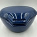 Copco Denmark Lidded Casserole Dish Pot D3 Blue Enamel Cast Iron Vintage