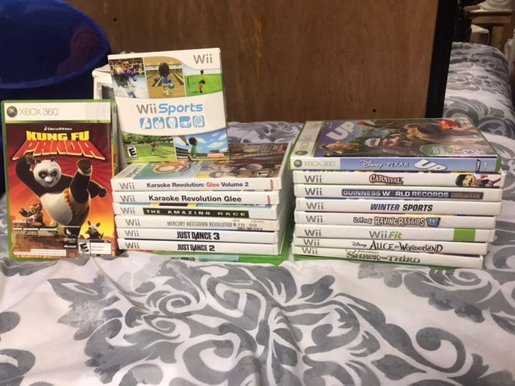 Wii and Xbox Games