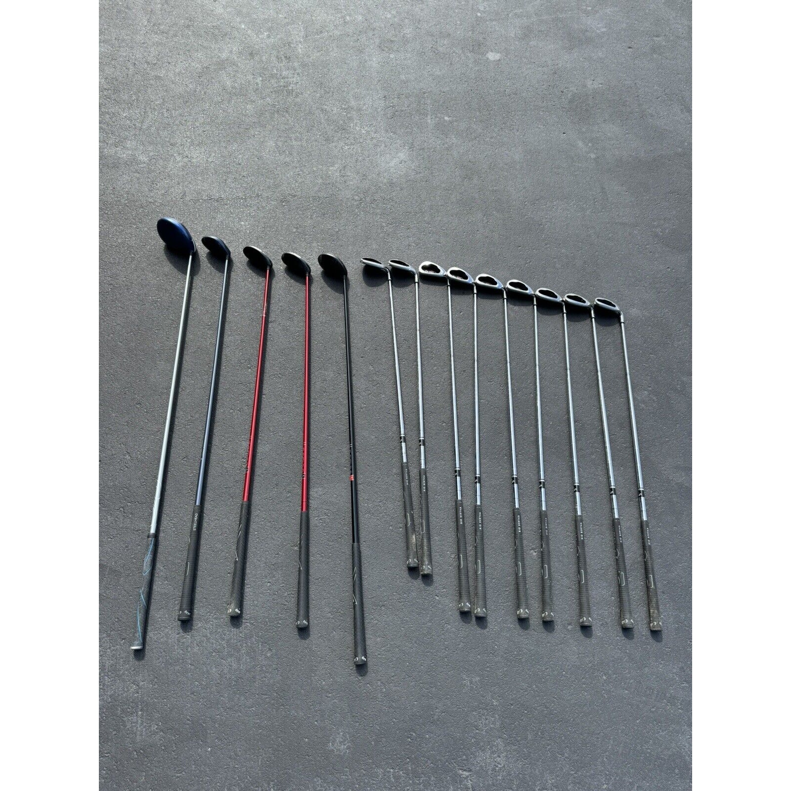 Callaway Big Bertha 2004 Iron Set S-10 Woods & Driver Uniflex Steel No Putt RH