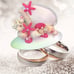 Tropical Wedding Cake Tooper/Centerpiece