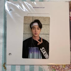 bts jin memories blu ray pc photocard