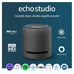 Amazon Echo Studio (Newest Model) - With Dolby Atmos & Alexa, Charcoal