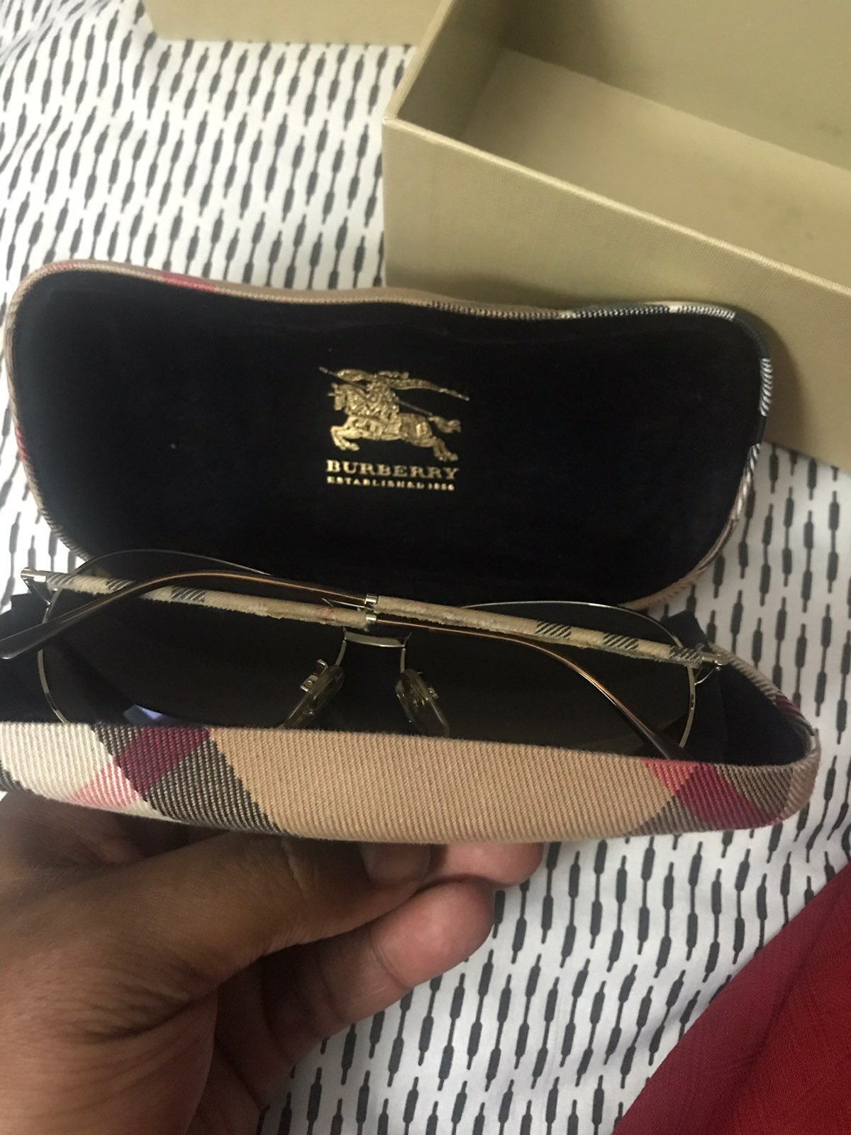Classic Burberry sunglasses