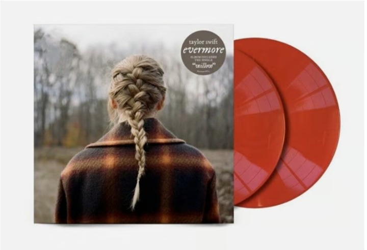 Taylor Swift Evermore 2-LP ~ Exclusive Colored Vinyl (Red) ~ New/Sealed!