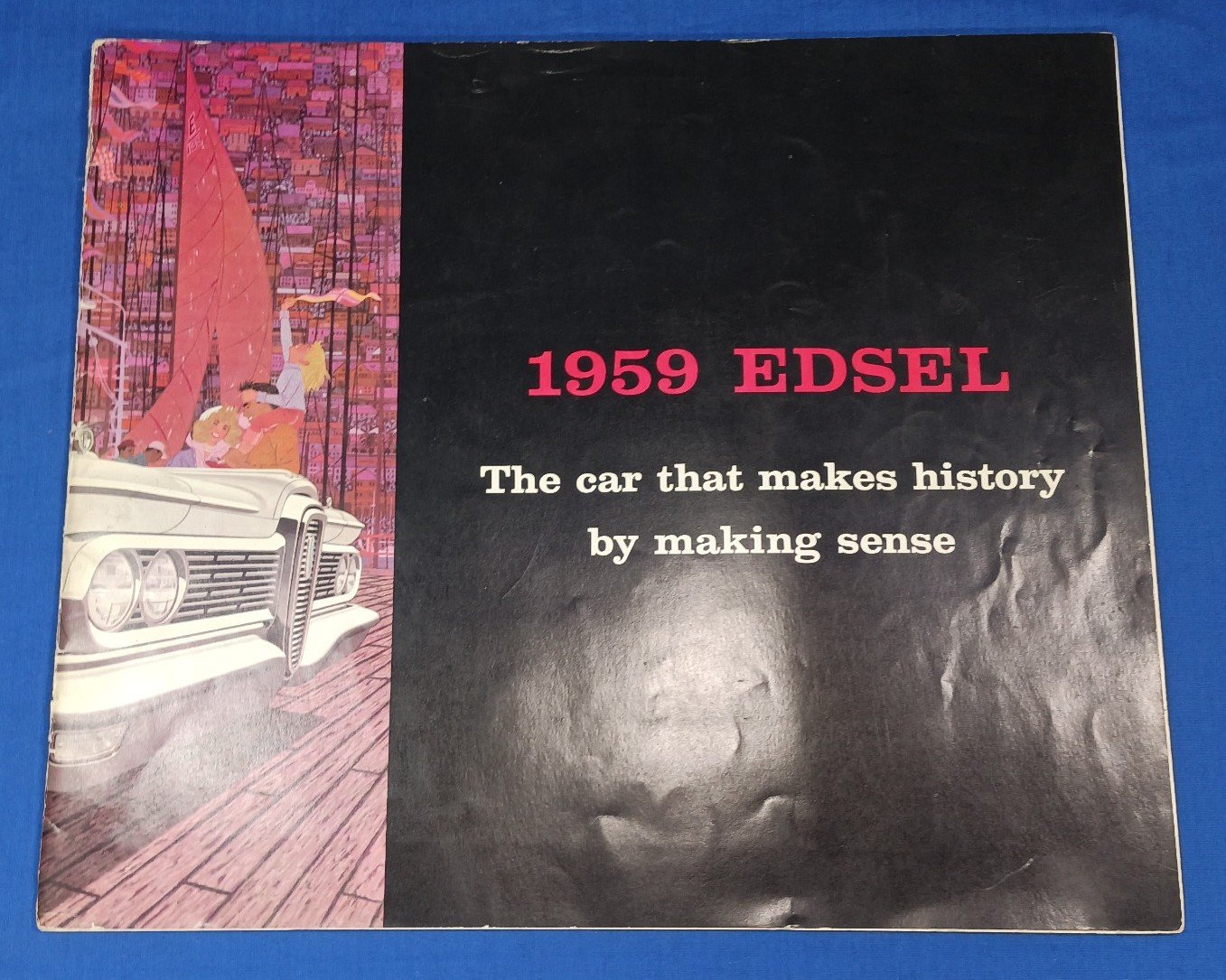 Vintage 1959 Edsel car catalog Corsair ranger villager station wagon