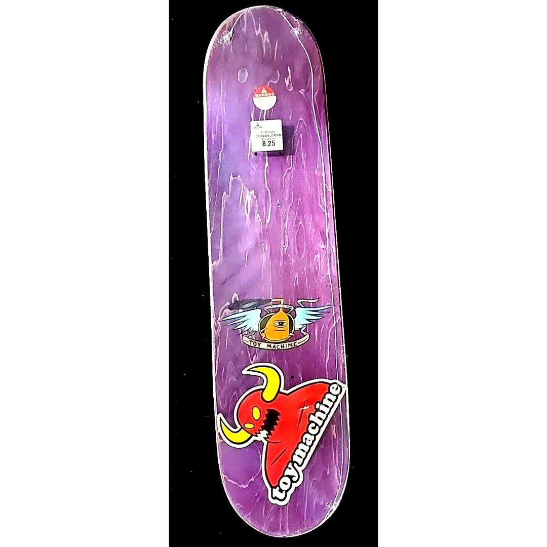 Toy Machine Dashawn Jordan Shaved Skateboard Deck 8.25