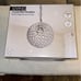 2-Light Crystal mini pendant chandelier
