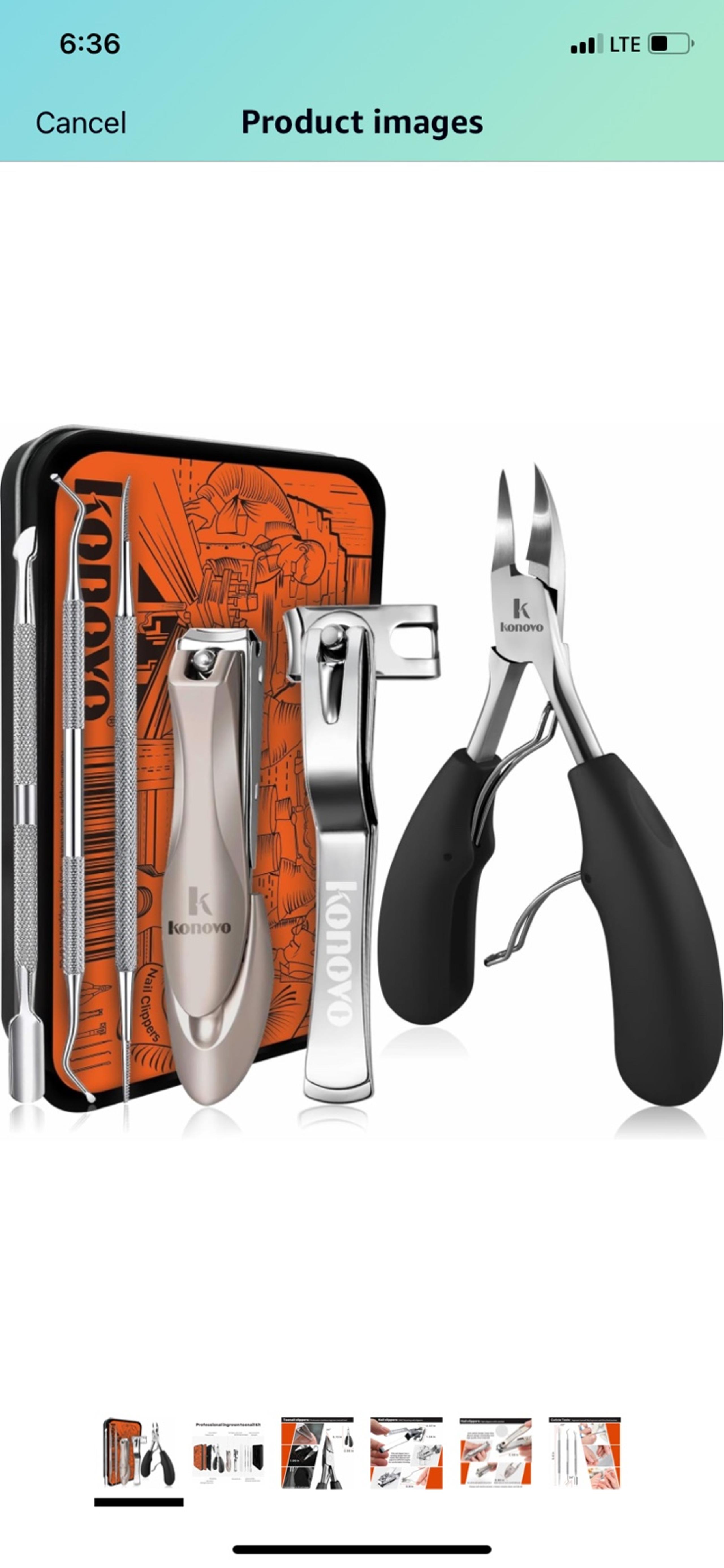 Toenail Clippers for Seniors Thick Toenails