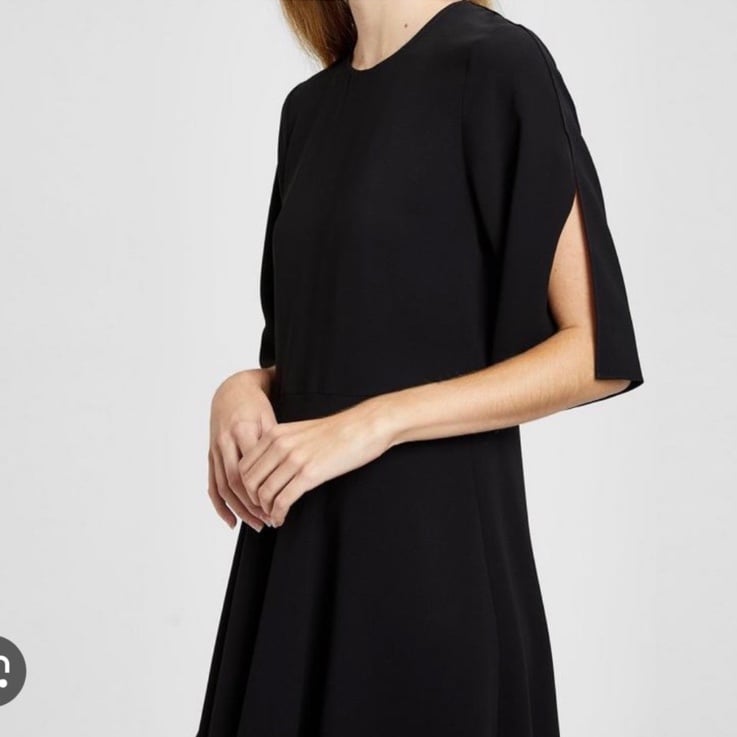 [Theory] Relaxed Circle Dress Admiral Crepe Light- Size 2