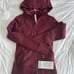 Brand new with tag lululemon Scuba full zip Red merlot Size 4