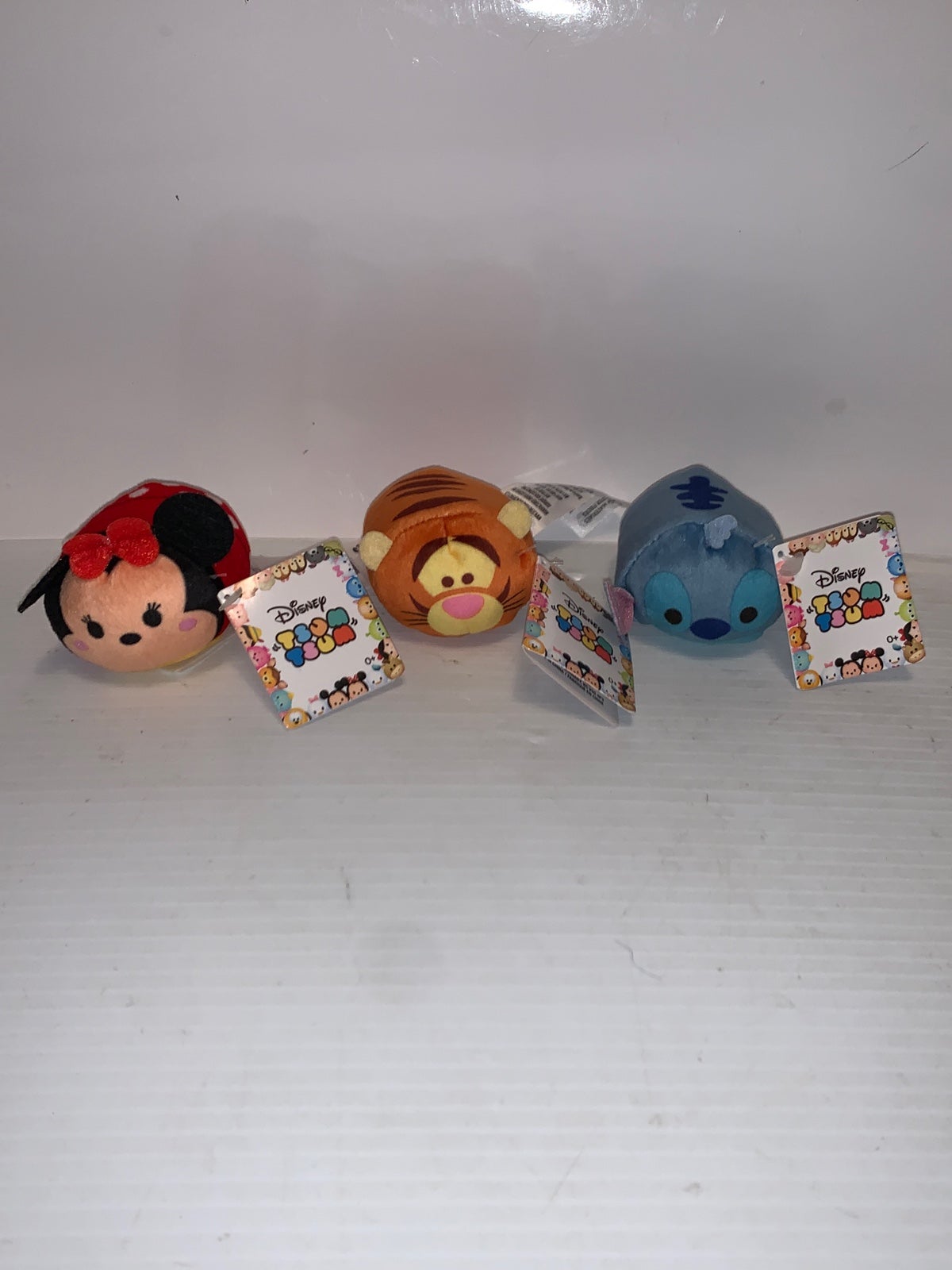 Three Disney Tsum Tsum Mini Plush Stuffed Plushie Collection