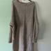 Hatch maternity brown wool blend sweater dress in size OS