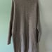 Hatch maternity brown wool blend sweater dress in size OS