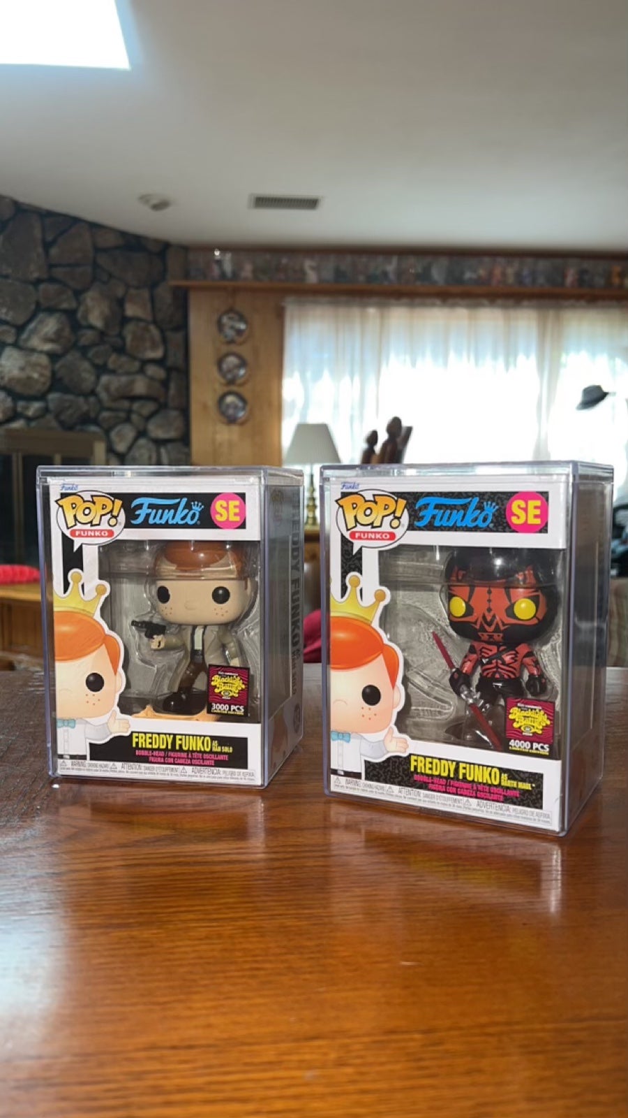 Freddy Funko bundle ! As Darth maul & Han Solo