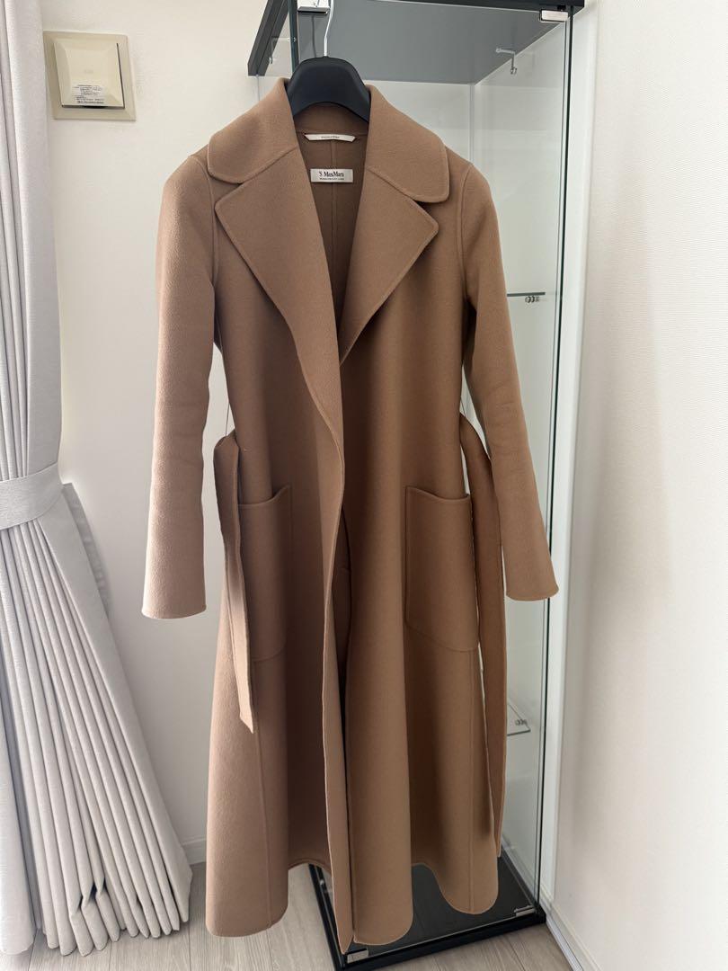 Max Mara Camel Wool Long Coat