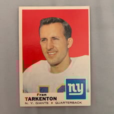 FRAN TARKENTON 1969 Topps #150 Giants HOFer GREAT CARD