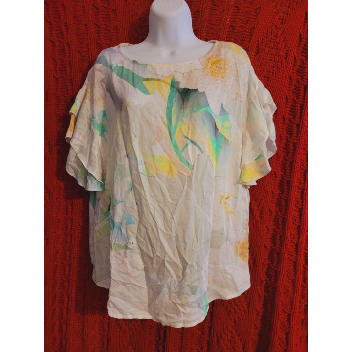 Finley Silk Floral Tunic Sz S