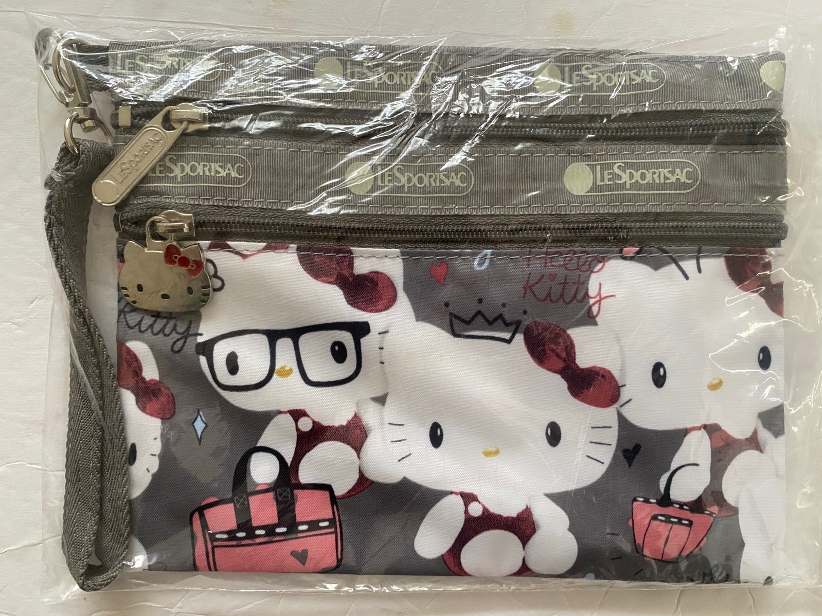 Lesportsac Limited HelloKitty 2Zip Pouch