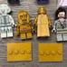 Lego minifigures Harry Potter gold 20th anniversary dementor hippogriff buckbeak